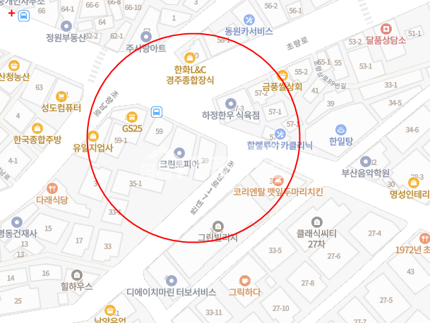 부산 동구 초량동 초량동 초량성당인근 오거리 1층상가임대 월세 매물번호 10170 사진 1
